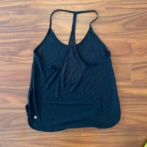 Lululemon Black Razor Tank